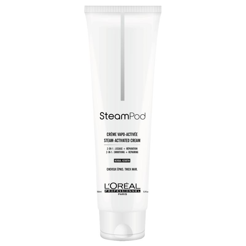 Crème de lissage SteamPod pour Cheveux Normaux à Épais